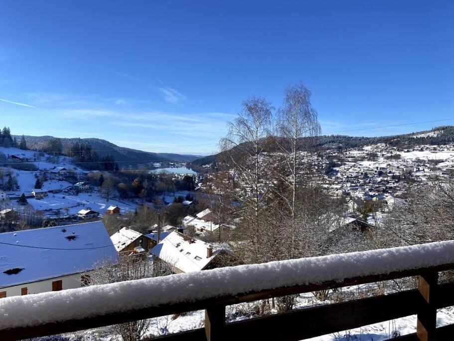 F3 Superbe Vue Lac, Grand Balcon, Ambiance Nature Gérardmer Exteriér fotografie