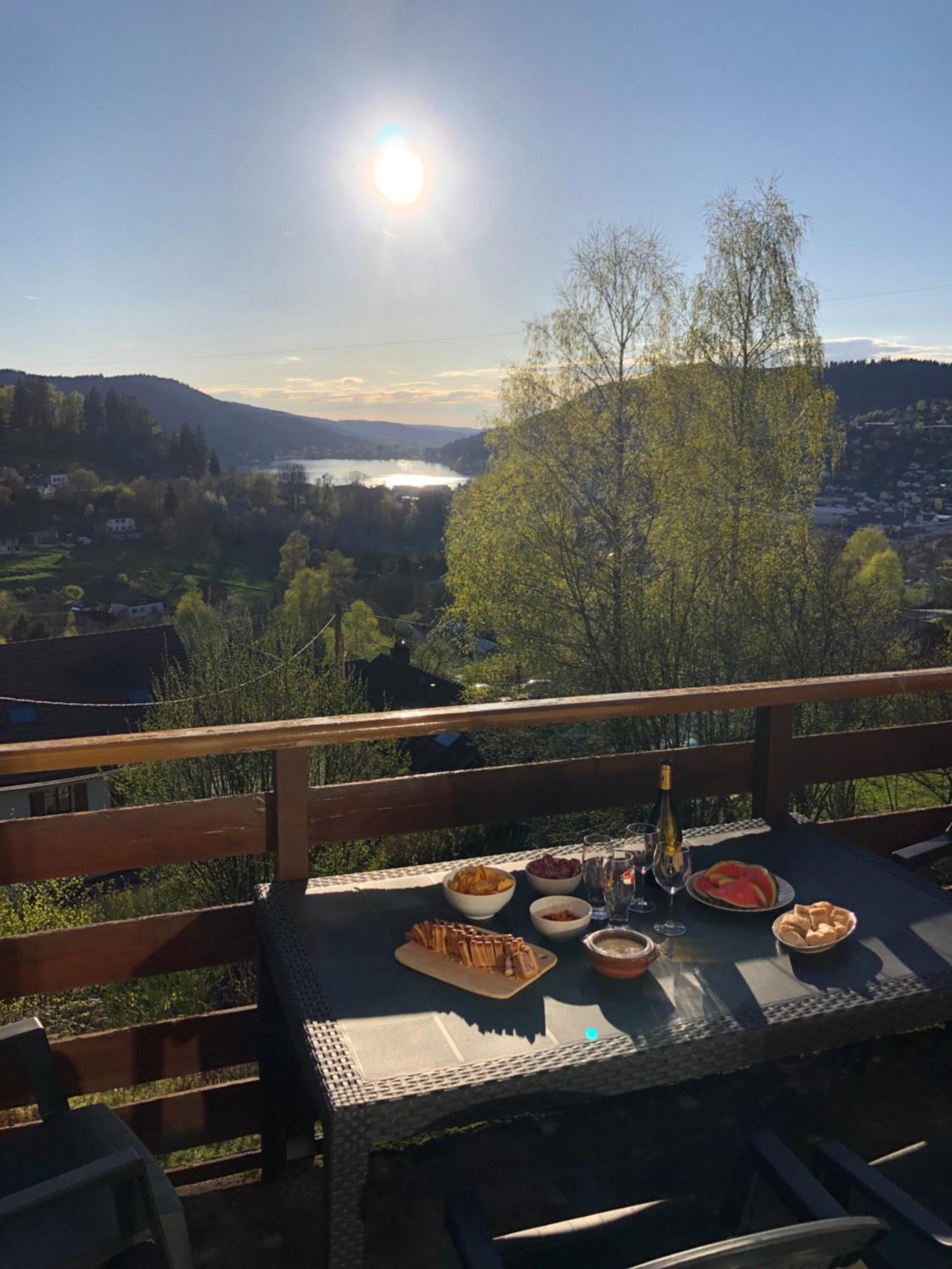 F3 Superbe Vue Lac, Grand Balcon, Ambiance Nature Gérardmer Exteriér fotografie